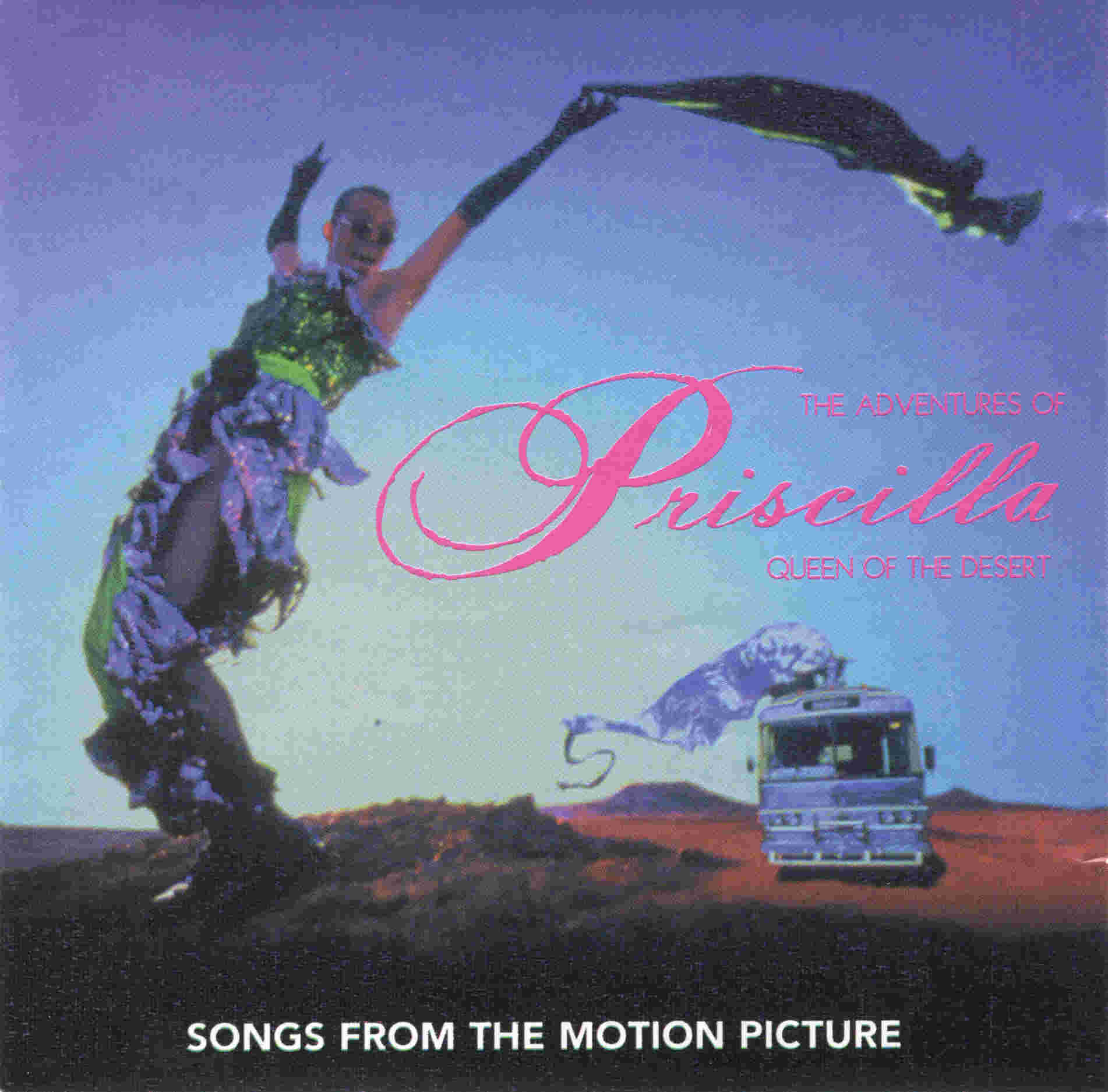 The Adventures Of Priscilla Queen Of The Desert  Soundtrack : Front